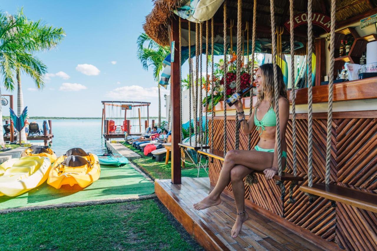 Blue Bird Hotell Bacalar Eksteriør bilde