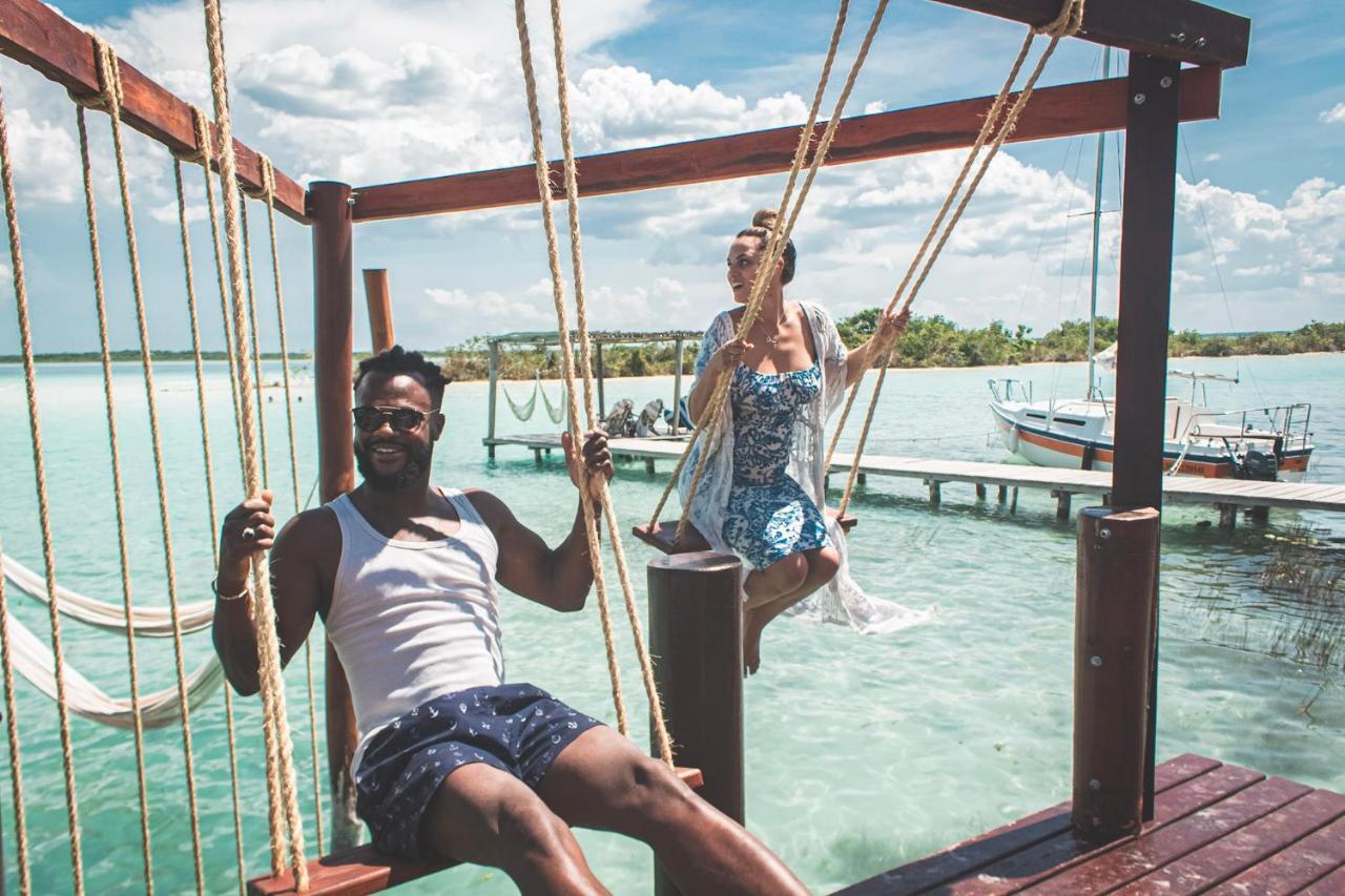 Blue Bird Hotell Bacalar Eksteriør bilde